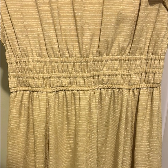 Taylor Yellow Ruffled Maxi Sundress - Picture 4 of 6
